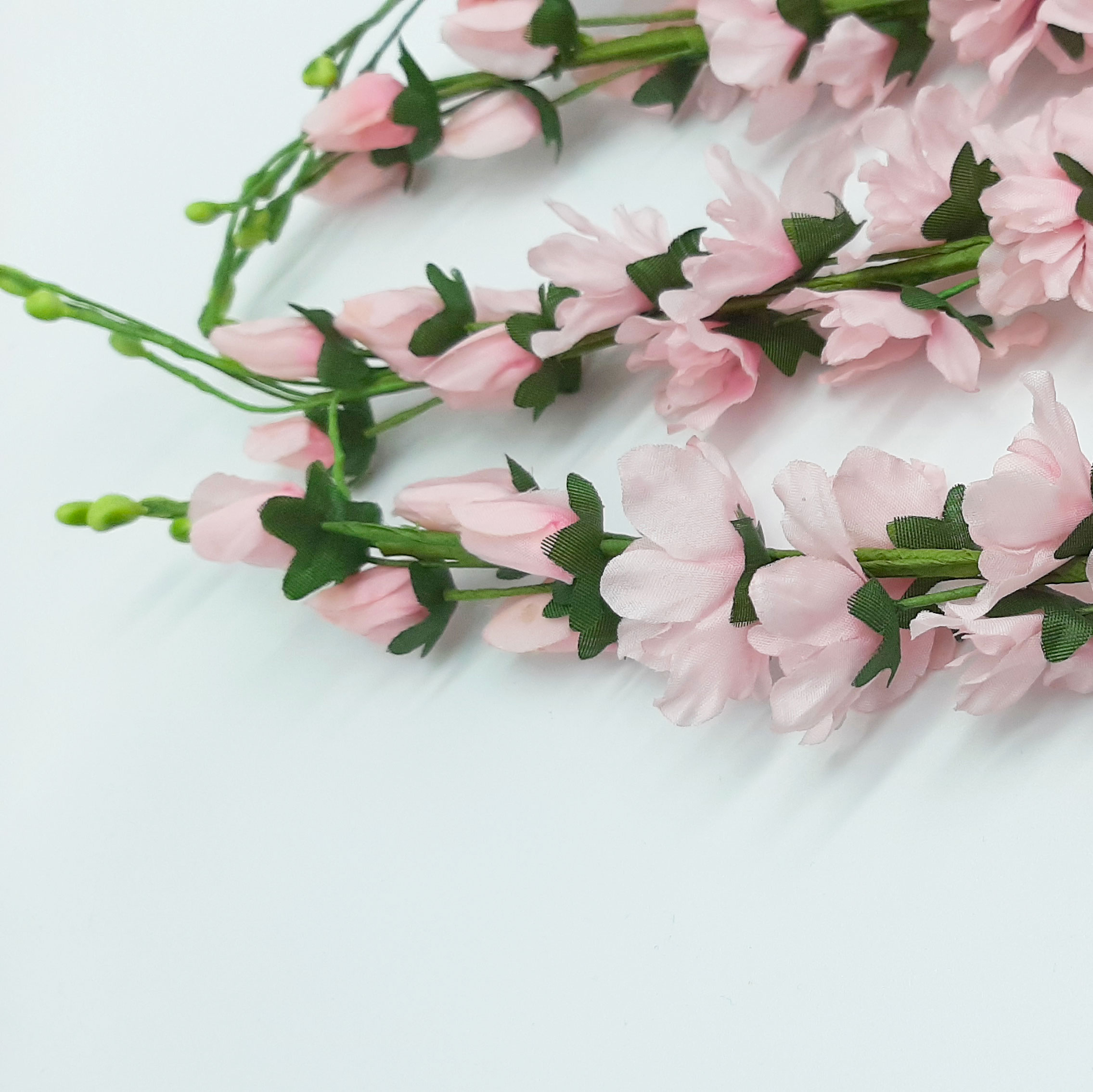 Delphinium rosa sintetico - 90 cm, shop online fiori artificiali